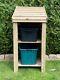 Wooden Recycling Box, Log And Bin Store