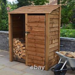 Wooden Tool & Log Storage Shed Cottesmore 6ft Tall x 5ft Wide Tool Store