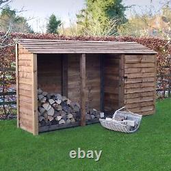 Wooden Tool & Log Storage Shed Empingham 6ft Tall x 11ft Wide Tool Store Unit