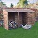 Wooden Tool & Log Storage Shed Empingham 6ft Tall X 11ft Wide Tool Store Unit