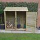 Wooden Tool & Log Storage Shed Hambleton 6ft Tall X 6ft Wide Tool Store Unit