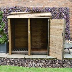 Wooden Tool & Log Storage Shed Hambleton 6ft Tall x 6ft Wide Tool Store Unit