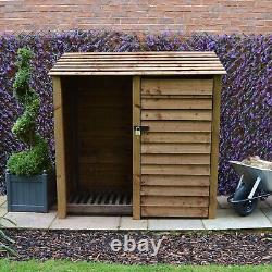 Wooden Tool & Log Storage Shed Hambleton 6ft Tall x 6ft Wide Tool Store Unit