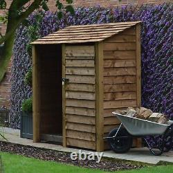 Wooden Tool & Log Storage Shed Hambleton 6ft Tall x 6ft Wide Tool Store Unit