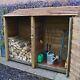 Wooden Tool & Log Storage Shed Normanton 6ft Tall X 7ft Wide Tool Store Unit