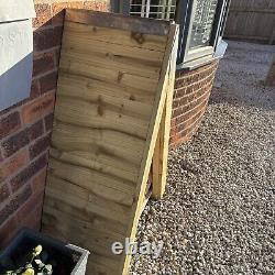 Wooden log shed