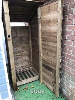 Wooden log storage 2 For £350