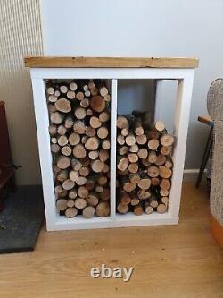 Wooden log storage Indoor
