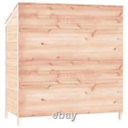 Abri de jardin Susany Cabane à outils en bois pour le jardin Rangement de bûches de jardin Cabanon de jardin