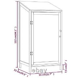 Abri de jardin Tidyard Cabane à outils en bois de stockage de jardin Cabane à bois de jardin H7H8