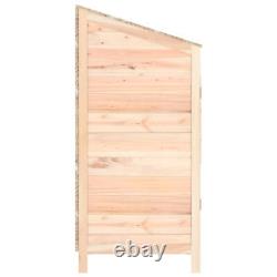 Cabane de jardin Susany Abri de jardin pour bûches Abri à outils Cabane de rangement en bois pour jardin F2Z2