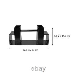 Empileur de bûches pour le stockage du bois de chauffage dans le support de rangement de la cheminée Organisateur d'outils en bois