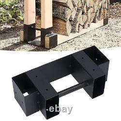 Étagère à bois BROLEO Rangement en bois Portable Pratique Et