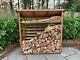 Extra Large Tall Wooden Log Store Firewood Fire Wood Logs Storage Shed Garden