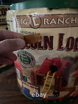 Lincoln Logs Lot Mixte En Bois Blocs De Construction Magasin Général Big L Ranch L L Lookout