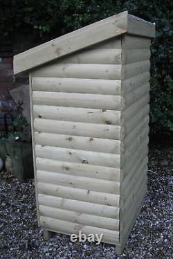 Loglap En Bois Lourd Log/wood Store/shed Top Quality