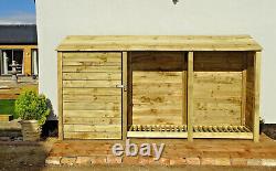 Outil et magasin de bois Cabanon de rangement de jardin en bois