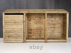 Outil et magasin de bois Cabanon de rangement de jardin en bois