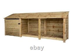 Outil et magasin de bois Cabanon de rangement de jardin en bois